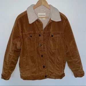 Corduroy Sherpa Jacket